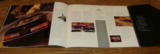 1993 Cadillac Allante Deluxe Sales Brochure 93 2