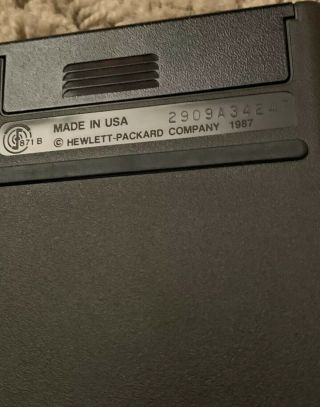 1989 Hewlett Packard HP - 32S RPN Scientific Calculator 50th Anniversary Edition 3