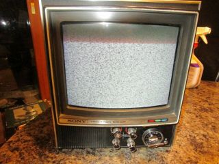 Vintage Sony Trinitron Color Television Kv - 9000u Complete
