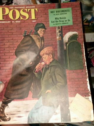 Vintage,  February 8,  1947 The Saturday Evening Post