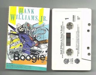 Vintage Hank Williams Jr Cassette Tape Born To Boogie Warner Bros 1987