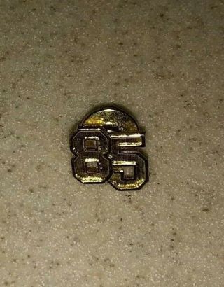 Vintage Avon Gold Tone Class Of 85 Tie Hat Lapel Pin Tack 1985 1/2 Inch