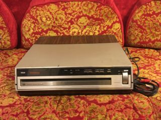 Vtg Rca Sgt - 200 Selectavision Stereo Videodisc Player Ced Video Disk Disc