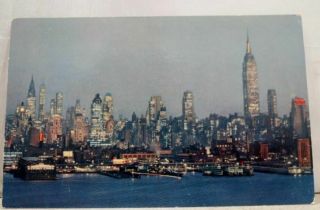 York Ny Nyc Empire State Building Postcard Old Vintage Card View Standard Pc