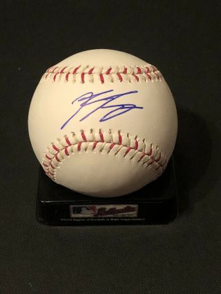 Ryan Braun Signed 2011 All Star Game Romlb Baseball Auto Ball Brewers Proof