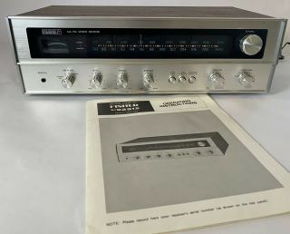Vintage Sears Audio By Fisher Stereo Receiver 143 - 92512700 2