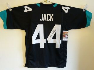 Myles Jack Signed Auto Jacksonville Jaguars Black Jersey Jsa Autographed