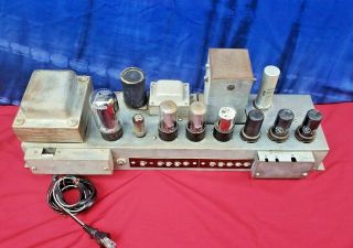 Hammond Ao - 14 - 1d Tube Organ Amp Guitar Amplifier Sound Video