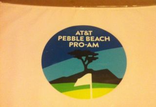 Golf Flag Att Pebble Beach Screen Us Open Pga Masters British Open Cup Pin
