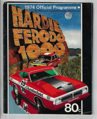 Hardie - Ferodo 1000 Bathurst 1974 Official Programme