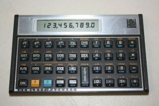 Hewlett Packard Hp 15c Scientific Calculator Made In Usa