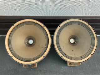 2 Vintage Saba Field Coil Speaker 22,  5cm 9 " 1942 Tube Amp Klangfilm Proj.  Dw42