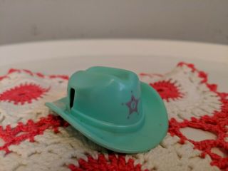 Vintage My Little Pony Accessories Fence Cowboy hat Saddle Combs 3