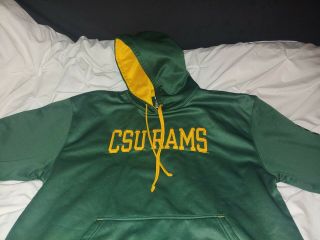 Knights Colorado State University Csu Rams Mens Hoodie Sweatshirt Green Size Xl