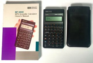 Hewlett - Packard (hp) 32s Ii Rpn Scientific Calculator & Case