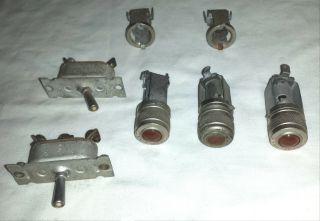 Wwii Aircraft Switches (2),  Indicator Panel Lights (3),  More - B - 17 Instrument