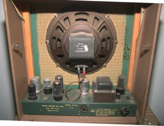 David Bogen Do - 10 Tube Amplifier With Speaker & Local Pick Up Only