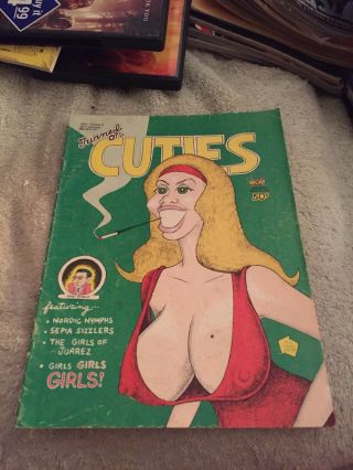 Turned On Cuties 1 Vintage Underground Comic Robert Crumb 1972