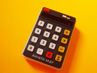 Datamath Calculator Museum: Aristo M27 - Germany Calculator History