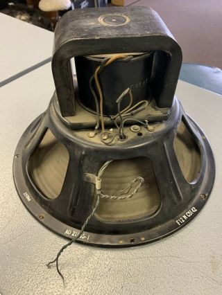 Vintage Jensen F12N Field Coil 12” Speaker 2