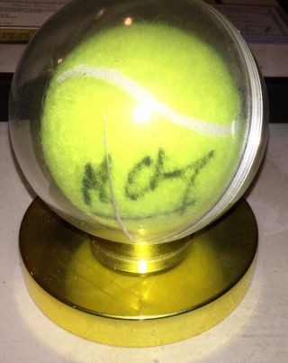 Michael Chang Autographed Signed Tennis Ball