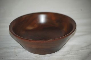 Old Vintage Wooden Salad Bowl Serving Bowl Kitchenware Decor Mcm
