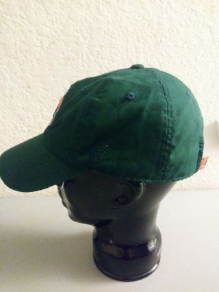 Miami Hurricanes Men ' s Slouch Hat Cap Top Of The World One Size Polyester 2