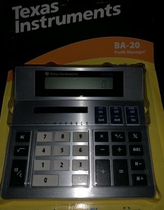 Texas Instrument Ba - 20 Profit Manager Desktop Calculator