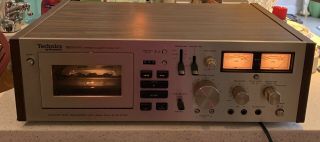 Vintage Technics Rs - 677us Cassette Deck By Panasonic