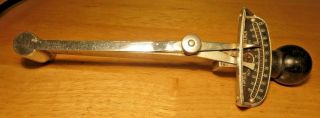Sturtevant Vintage 3/8 " Torque Wrench Model S 110 - 1,  0 - 100 Lbs & Inches 7  Long