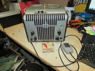Art Deco Webster Chicago Model 7 Wire Recorder W/microphone & Extra Spool Pics