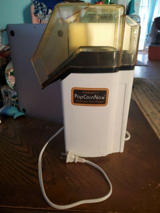 Vintage Presto 1150w Popcorn Now Hot Air Popper Coffee Bean Roaster 0481001