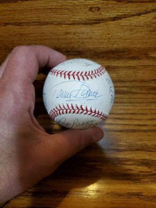 1990s Brooklyn Dodgers Yankees Reunion Old Timers Multi Signed Onl Baseball