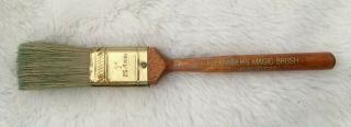 Vintage W.  Alexander The Magic Brush All Pure Bristle Painting 1 "