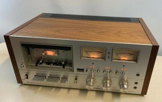 Pioneer Stereo Cassette Tape Deck Ct - F9191 Walnut Case