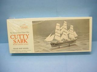 Vintage Scientific Model Inc.  Cutty Sark Wood Ship Model - 174.  New/sealed Box