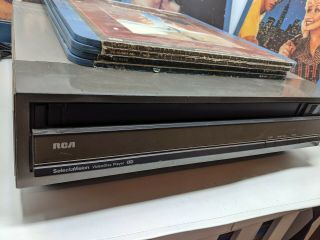 RCA SJT - 090 Selectavision CED Video Disc Player w movies (Rocky, ) 2