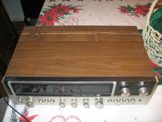 Vintage Sansui Model 8010 Am/fm Stereo Receiver Powers Up Tlc Bid Nr