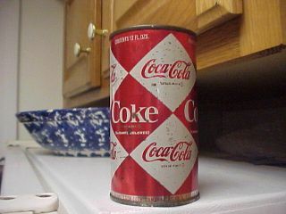 Vintage Coke Can - Coca Cola - Diamonds - Bedford,  Mass.  - Check It Out