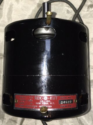Rek O Kut S101 Motor From B12 Turntable Oil Wells