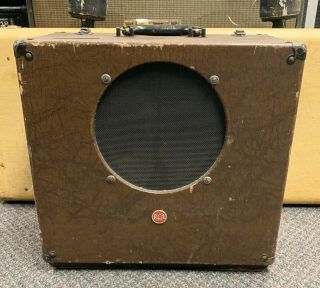 Vintage Rca Mi - 1387 - A 10” Speaker Cabinet