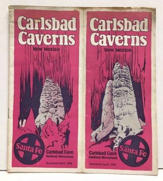 Carlsbad Caverns 1930 Brochure