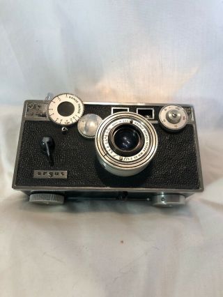 Vintage Argus 3 Range Finder 35 Mm Camera