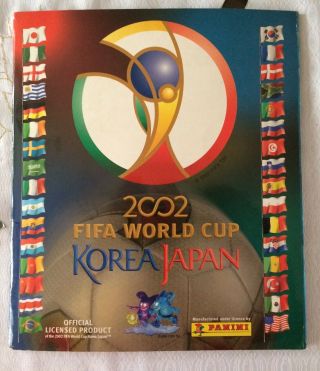 Panini World Cup Korea Japan 2002 Complete Full Album