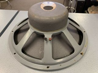 Vintage Jbl D130f 15” Speaker For Recone/repair