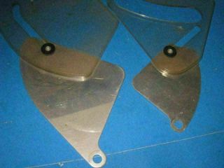 Vintage Radial ARM Saw Blade SIDE SHIELDS Model Unknown Help with model 8V3 3