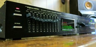 Realistic 31 - 2020a 10 Band Graphic Frequency Equalizer