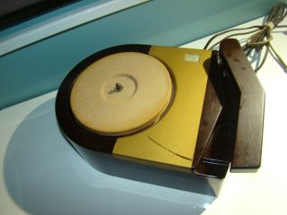 Very Rare Bakelite Rca Victor 78rpm Phonograph Record Player