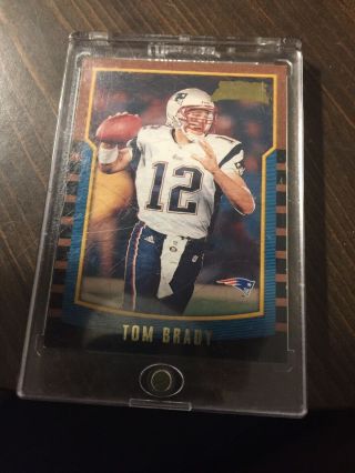 Bowman Tom Brady England Patriots 236 Football Card