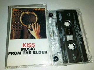 Kiss Music From The Elder Usa Cassette Tape 1981 Vintage Rare
